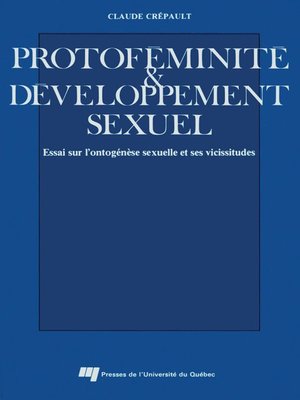 cover image of Protoféminité et développement sexuel
